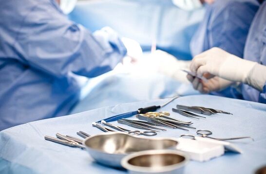 Surgical intervention for chronic prostatitis