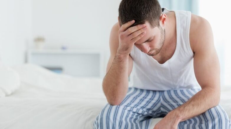 Prostatitis pain in men