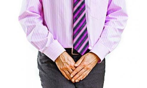 Prostatitis with pain in groin area