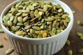 Pumpkin seeds are used to treat prostatitis