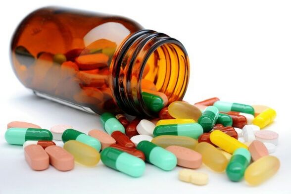 Pills and capsules to treat prostatitis